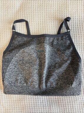 Gymshark Gray Seamless Sports Bralette